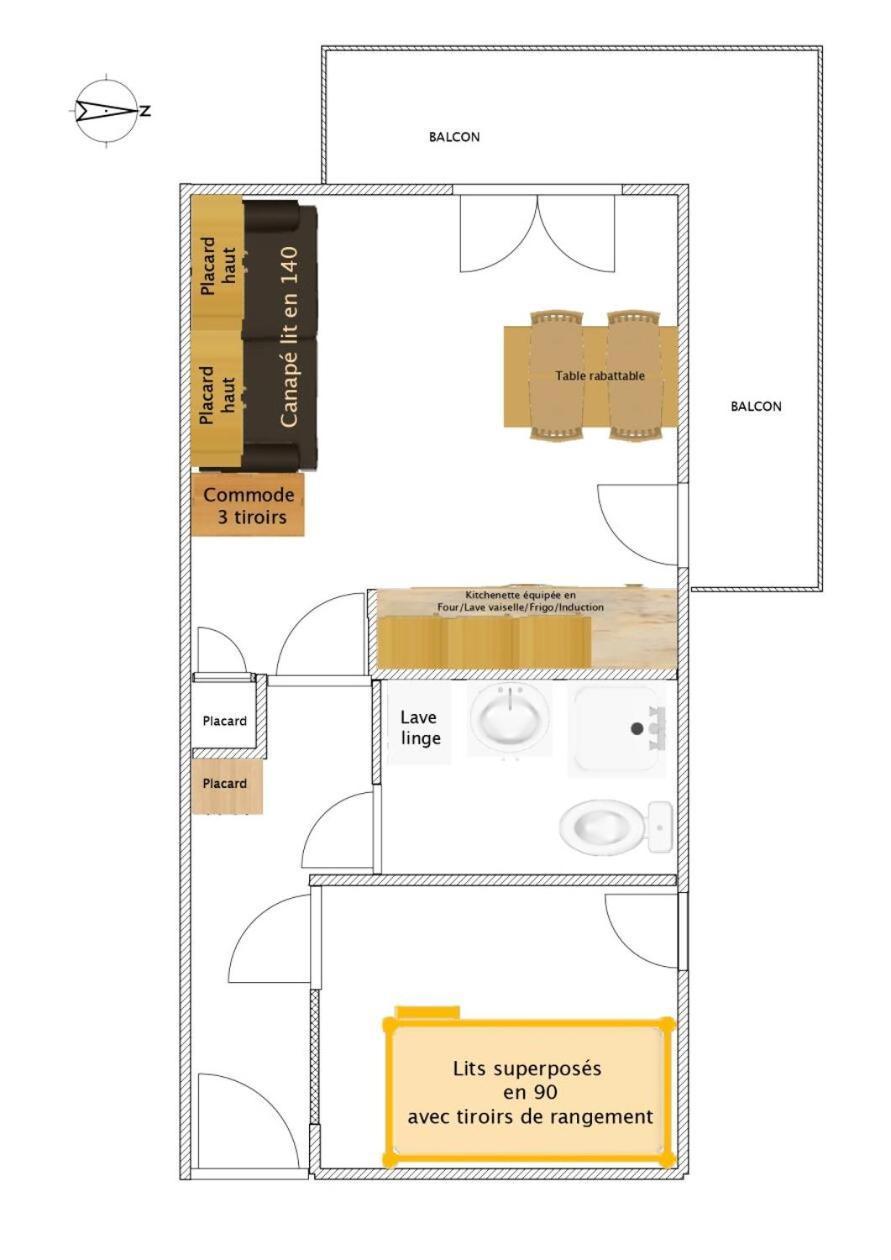 Residence Betelgeuse - 2 Pieces 4 Personnes 2 Expose Ouest Mae-9414 Valloire Εξωτερικό φωτογραφία